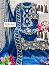 Az 1201 By Alzohaib Georgette Wholesale Pakistani Salwar Suits Suppliers In Mumbai
